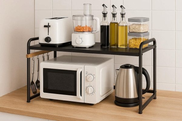 9 Versatile Kitchen Counter Organizer Shelf Multifunctional Small Appliance Stand